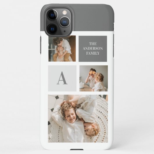 Personalisiertes Familiengeschenk iPhone Hülle (Rückseite)