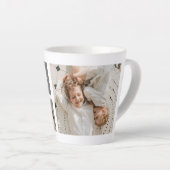 Personalisiertes Familiengeschenk Milchtasse (Rechte Ecke)