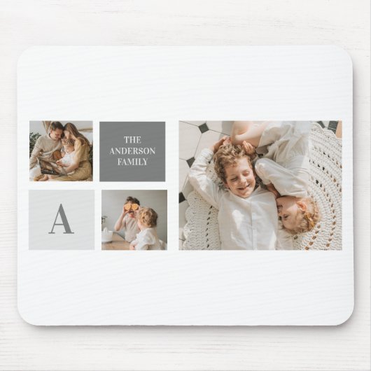 Personalisiertes Familiengeschenk Mousepad (Vorne)