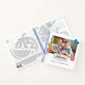 Personalisiertes Familienkobuch (Foto hinzufügen) Notizblock (Innenseite)