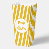 Personalisiertes Familientheater Popcorn Geschenkschachtel (Rückseite)