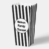 Personalisiertes Familientheater Popcorn Geschenkschachtel (Vorderseite)