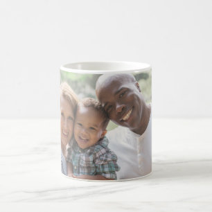 Personalisiertes Family Foto Design Eigene Upload  Kaffeetasse