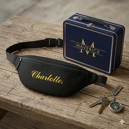 Personalisiertes Fanny Pack mit Ihrem Individuelle Bauchtasche