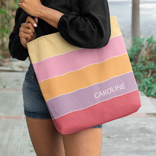 Personalisiertes Farbblockmuster - Muster Tasche