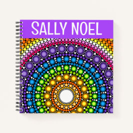 Personalisiertes, farbenfrohes tropisches Notizbuc Notizblock