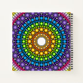 Personalisiertes, farbenfrohes tropisches Notizbuc Notizblock (Rückseite)