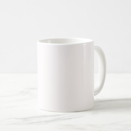 Personalisiertes Farbflorenmonogramm Letter Y Kaffeetasse (VorderseiteRechts)
