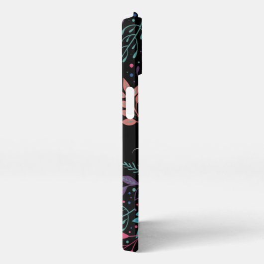 Personalisiertes, farbiges Muster iPhone Hülle (Rechte Seite)