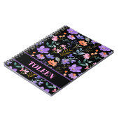 Personalisiertes, farbiges Muster Notizblock (Linke Seite)