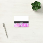 Personalisiertes, farbiges Muster Post-it Klebezettel (Büro)