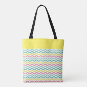 Personalisiertes, farbiges Muster Tasche (Rückseite)