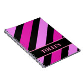 Personalisiertes, farbiges MusterNotebook Notizblock (Rechte Seite)