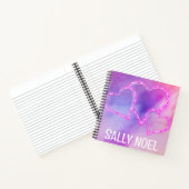Personalisiertes farbiges Notizbuch (Innenseite)