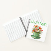 Personalisiertes farbiges Notizbuch (Innenseite)