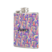 Personalisiertes Farbmuster Flachmann (Links)