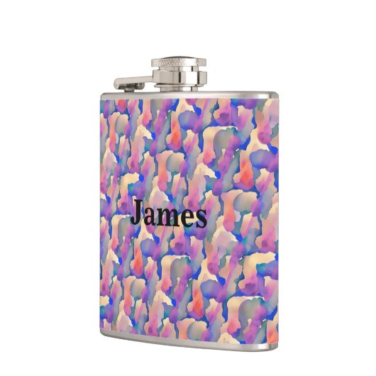 Personalisiertes Farbmuster Flachmann (Links)