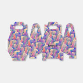 Personalisiertes Farbmuster Geschenkschachtel (Ungefaltet)