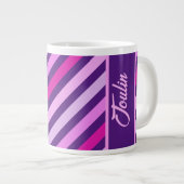 Personalisiertes Farbmuster Jumbo-Tasse (Vorderseite Rechts)