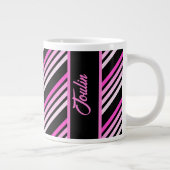 Personalisiertes Farbmuster Jumbo-Tasse (Rechts)