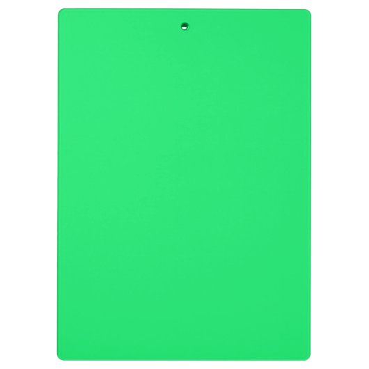 Personalisiertes Farbmuster Klemmbrett (Rückseite)