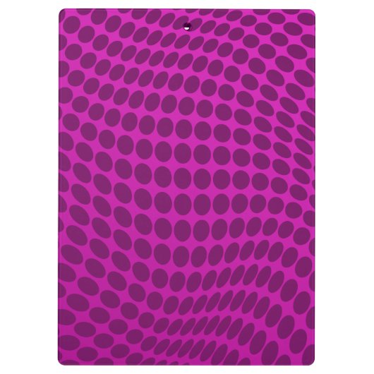 Personalisiertes Farbmuster Klemmbrett (Rückseite)