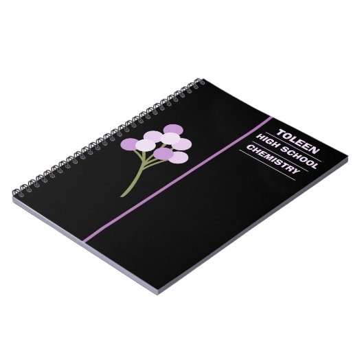 Personalisiertes Farbmuster Notizblock (Linke Seite)