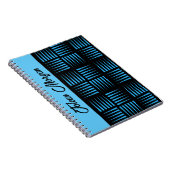 Personalisiertes Farbmuster Notizblock (Rechte Seite)