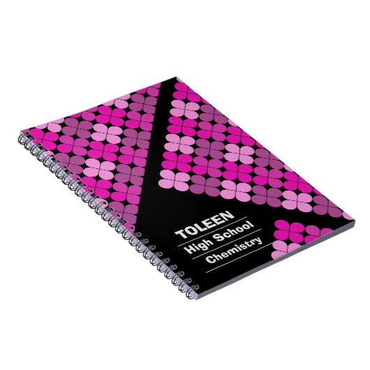 Personalisiertes Farbmuster Notizblock (Rechte Seite)