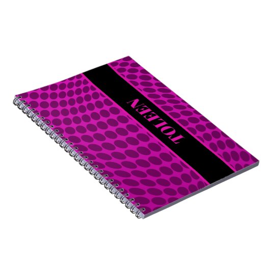 Personalisiertes Farbmuster Notizblock (Rechte Seite)