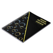 Personalisiertes Farbmuster Notizblock (Linke Seite)