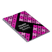 Personalisiertes Farbmuster Notizblock (Rechte Seite)