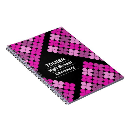 Personalisiertes Farbmuster Notizblock (Rechte Seite)