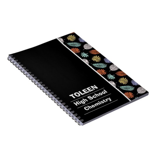 Personalisiertes Farbmuster Notizblock (Rechte Seite)