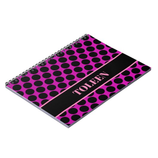 Personalisiertes Farbmuster Notizblock (Linke Seite)