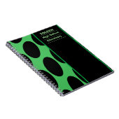 Personalisiertes Farbmuster Notizblock (Rechte Seite)