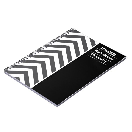 Personalisiertes Farbmuster Notizblock (Linke Seite)