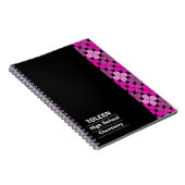 Personalisiertes Farbmuster Notizblock (Rechte Seite)