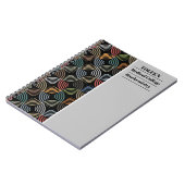 Personalisiertes Farbmuster Notizblock (Linke Seite)