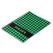 Personalisiertes Farbmuster Notizblock (Linke Seite)