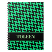 Personalisiertes Farbmuster Notizblock (Vorderseite)