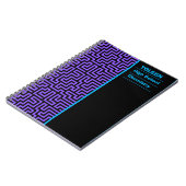 Personalisiertes Farbmuster Notizblock (Linke Seite)