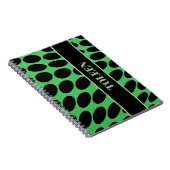 Personalisiertes Farbmuster Notizblock (Rechte Seite)