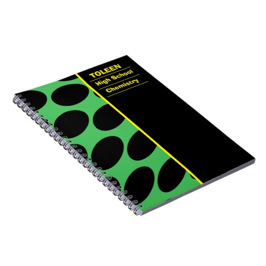 Personalisiertes Farbmuster Notizblock (Rechte Seite)