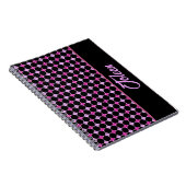 Personalisiertes Farbmuster Notizblock (Rechte Seite)