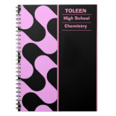 Personalisiertes Farbmuster Notizblock (Vorderseite)