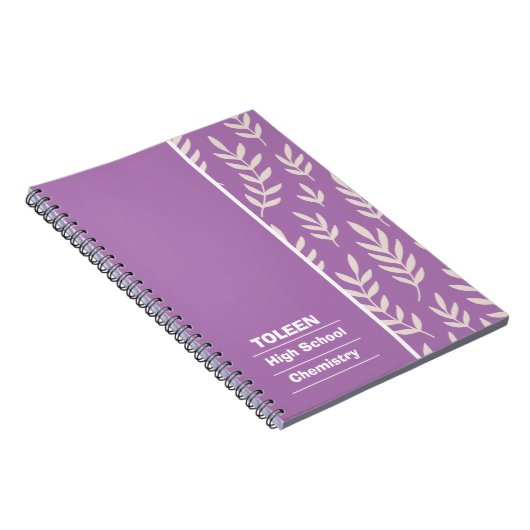 Personalisiertes Farbmuster Notizblock (Rechte Seite)