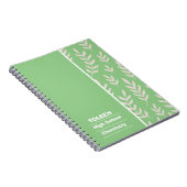 Personalisiertes Farbmuster Notizblock (Rechte Seite)