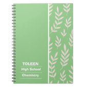 Personalisiertes Farbmuster Notizblock (Vorderseite)