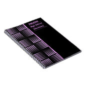 Personalisiertes Farbmuster Notizblock (Rechte Seite)